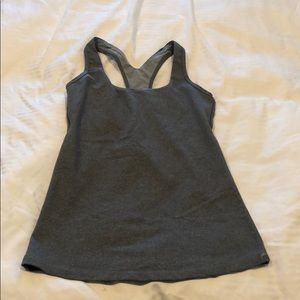 Grey Lululemon tank top
